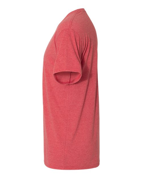 Hanes 42TB Adult X-Temp Triblend T-Shirt #color_RED TRIBLEND