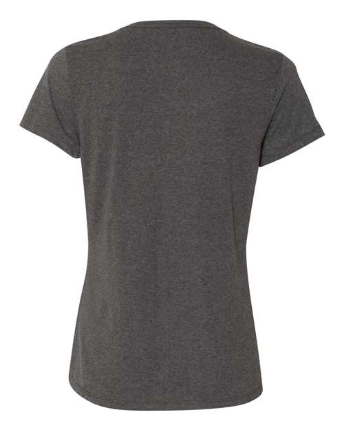 Hanes 42VT Ladies' X-Temp Triblend V-Neck T-Shirt #color_SLATE TRIBLEND
