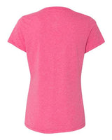 Hanes 42VT Ladies' X-Temp Triblend V-Neck T-Shirt #color_JZZBRRY PNK TRBL