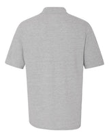 Hanes 055P Men's 6.5 oz. X-Temp Piqu Short-Sleeve Polo with Fresh IQ #color_LIGHT STEEL