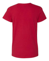 Hanes 5780 Ladies' V-Neck T-Shirt #color_DEEP RED