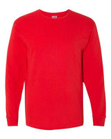 Bayside BA5060 Adult Long-Sleeve T-Shirt #color_RED