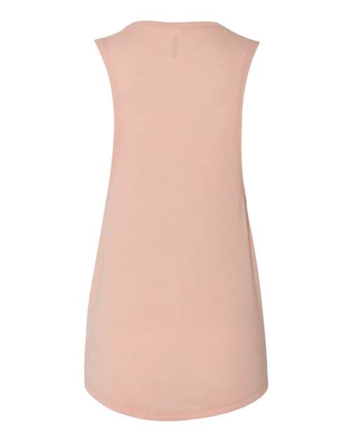 Bella + Canvas B8803 Ladies' Flowy Scoop Muscle Tank #color_PEACH