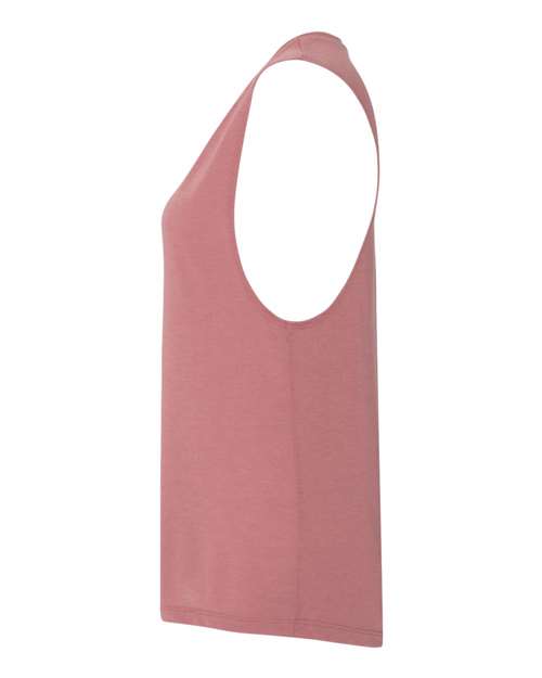 Bella + Canvas B8803 Ladies' Flowy Scoop Muscle Tank #color_MAUVE