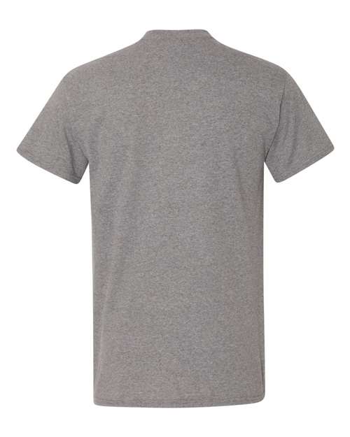 Gildan G830 Adult 50/50 Pocket T-Shirt #color_GRAPHITE HEATHER