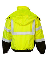 Kishigo JS121-122 Economy Bomber Jacket #color_Lime