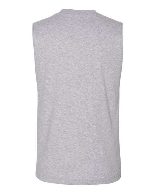 Bella + Canvas 3483 Unisex Jersey Muscle Tank #color_ATHLETIC HEATHER