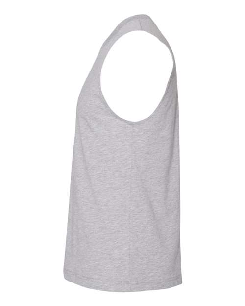 Bella + Canvas 3483 Unisex Jersey Muscle Tank #color_ATHLETIC HEATHER