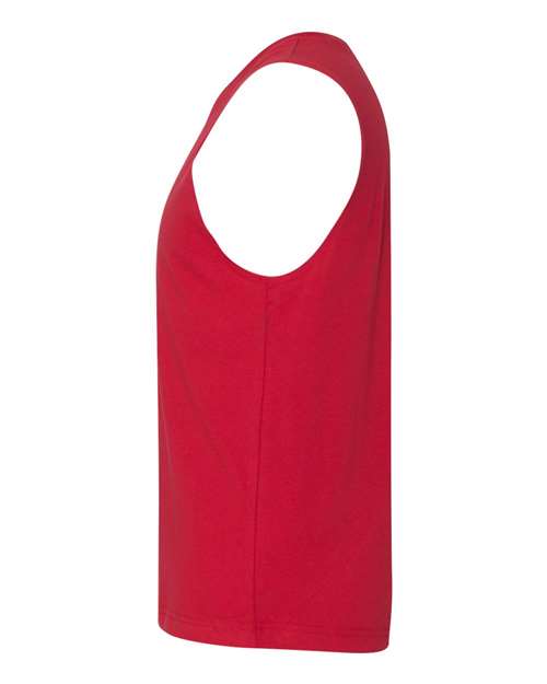 Bella + Canvas 3483 Unisex Jersey Muscle Tank #color_RED