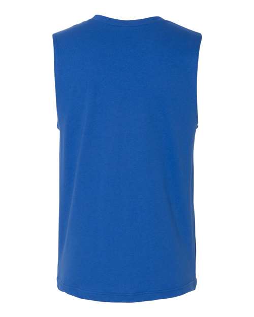 Bella + Canvas 3483 Unisex Jersey Muscle Tank #color_TRUE ROYAL