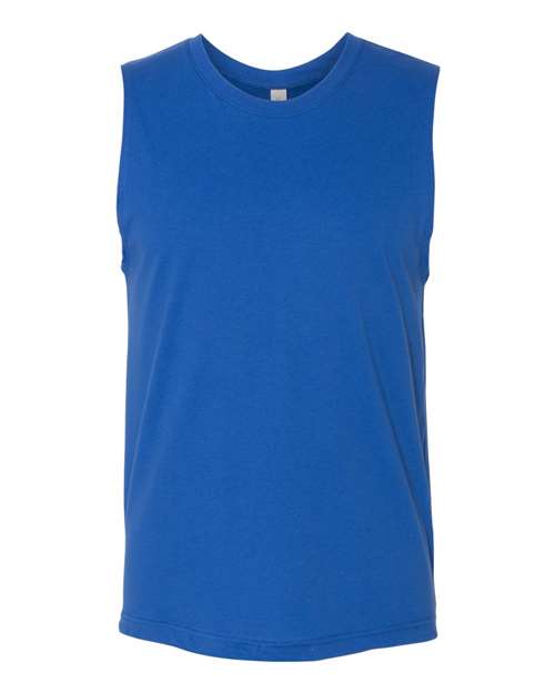Bella + Canvas 3483 Unisex Jersey Muscle Tank #color_TRUE ROYAL