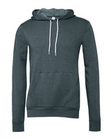 Bella + Canvas 3719 Unisex Sponge Fleece Pullover Hooded Sweatshirt #color_HEATHER SLATE