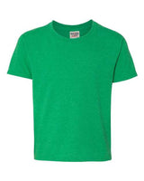 Jerzees 29B Youth DRI-POWER ACTIVE T-Shirt #color_IRISH GREEN HTHR