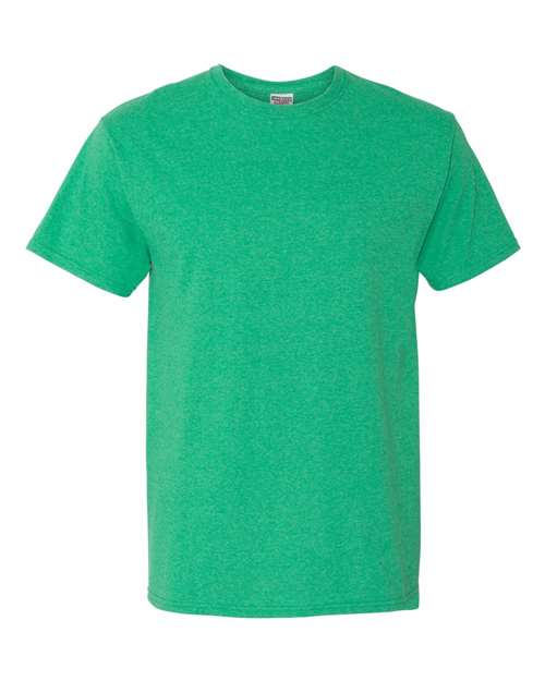 Jerzees 29M Adult DRI-POWER ACTIVE T-Shirt #color_IRISH GREEN HTHR