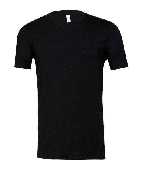 Bella + Canvas 3413C Unisex Triblend T-Shirt #color_BLK HTHR TRIBLND