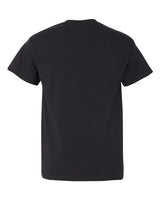 Gildan G530 Adult Heavy Cotton Pocket T-Shirt #color_BLACK