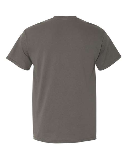 Gildan G530 Adult Heavy Cotton Pocket T-Shirt #color_CHARCOAL