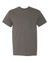 Gildan G530 Adult Heavy Cotton Pocket T-Shirt #color_CHARCOAL