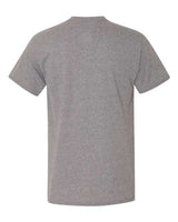 Gildan G530 Adult Heavy Cotton Pocket T-Shirt #color_GRAPHITE HEATHER