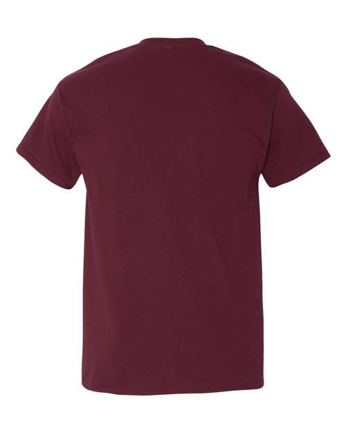 Gildan G530 Adult Heavy Cotton Pocket T-Shirt #color_MAROON
