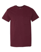 Gildan G530 Adult Heavy Cotton Pocket T-Shirt #color_MAROON