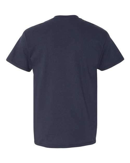 Gildan G530 Adult Heavy Cotton Pocket T-Shirt #color_NAVY