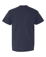 Gildan G530 Adult Heavy Cotton Pocket T-Shirt #color_NAVY