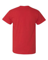 Gildan G530 Adult Heavy Cotton Pocket T-Shirt #color_RED