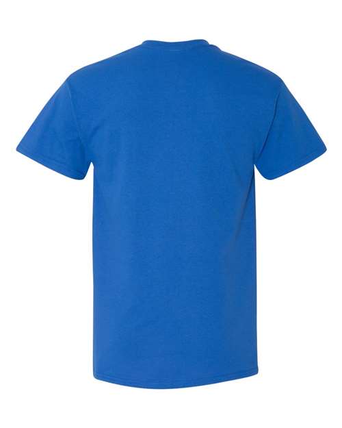 Gildan G530 Adult Heavy Cotton Pocket T-Shirt #color_ROYAL