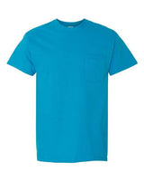 Gildan G530 Adult Heavy Cotton Pocket T-Shirt #color_SAPPHIRE