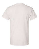 Gildan G530 Adult Heavy Cotton Pocket T-Shirt #color_WHITE