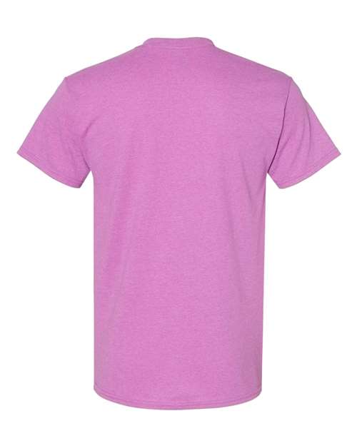Gildan G500 Adult Heavy Cotton 5.3 oz. T-Shirt #color_HTHR RDNT ORCHID