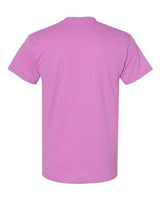 Gildan G500 Adult Heavy Cotton 5.3 oz. T-Shirt #color_HTHR RDNT ORCHID