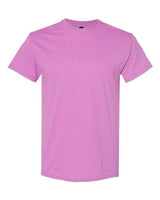 Gildan G500 Adult Heavy Cotton 5.3 oz. T-Shirt #color_HTHR RDNT ORCHID