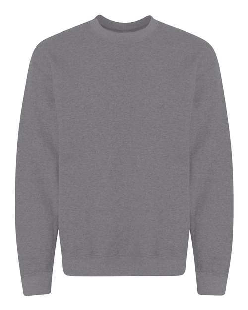 Gildan G180 Adult Heavy Blend 50/50 Fleece Crew #color_GRAPHITE HEATHER