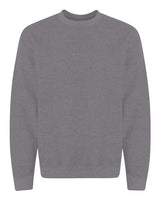 Gildan G180 Adult Heavy Blend 50/50 Fleece Crew #color_GRAPHITE HEATHER
