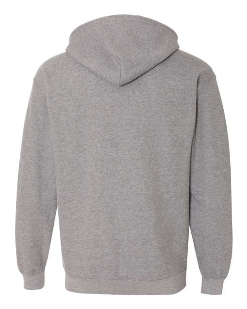 Gildan G186 Adult Heavy Blend 50/50 Full-Zip Hooded Sweatshirt #color_GRAPHITE HEATHER