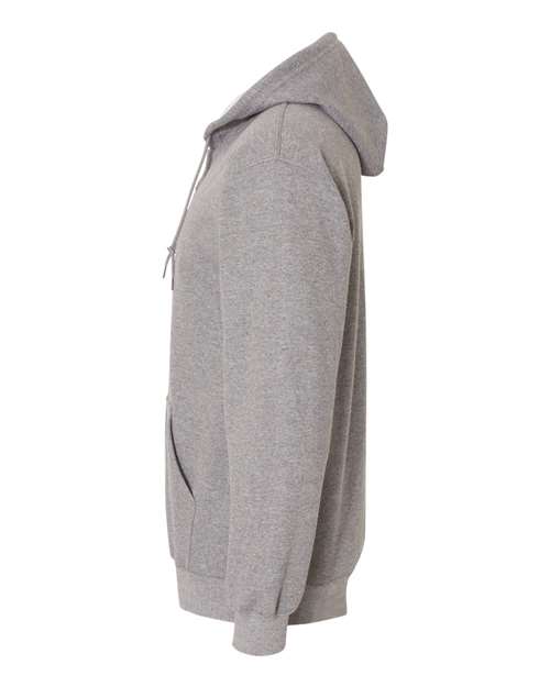Gildan G186 Adult Heavy Blend 50/50 Full-Zip Hooded Sweatshirt #color_GRAPHITE HEATHER