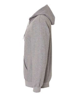 Gildan G186 Adult Heavy Blend 50/50 Full-Zip Hooded Sweatshirt #color_GRAPHITE HEATHER
