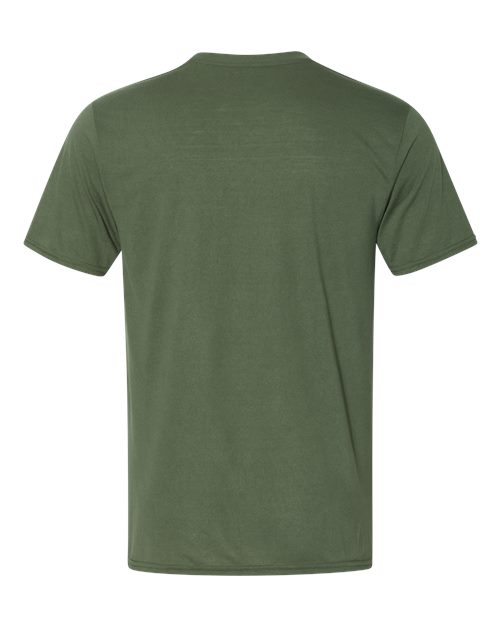 Gildan G420 Adult Performance Adult 5 oz. T-Shirt #color_MILITARY GREEN