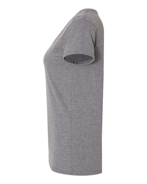 Gildan G500VL Ladies' Heavy Cotton V-Neck T-Shirt #color_GRAPHITE HEATHER