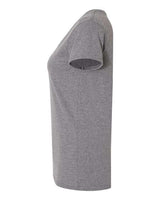 Gildan G500VL Ladies' Heavy Cotton V-Neck T-Shirt #color_GRAPHITE HEATHER