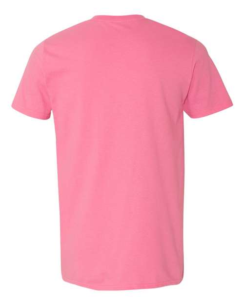 Gildan G640 Adult Softstyle 4.5 oz T-Shirt #color_AZALEA