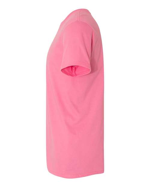 Gildan G640 Adult Softstyle 4.5 oz T-Shirt #color_AZALEA
