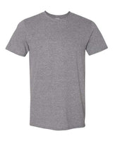 Gildan G640 Adult Softstyle 4.5 oz T-Shirt #color_GRAPHITE HEATHER