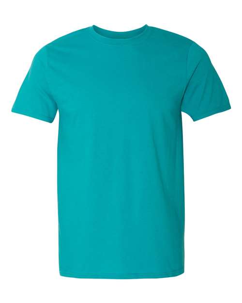 Gildan G640 Adult Softstyle 4.5 oz T-Shirt #color_JADE DOME