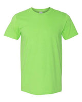Gildan G640 Adult Softstyle 4.5 oz T-Shirt #color_LIME