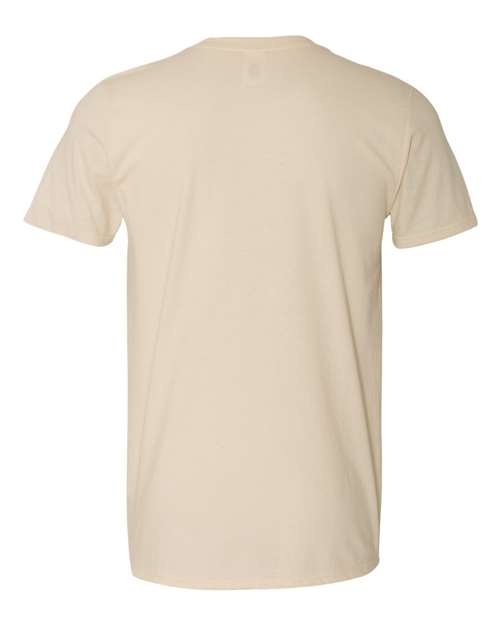 Gildan G640 Adult Softstyle 4.5 oz T-Shirt #color_NATURAL