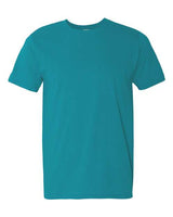 Gildan G640 Adult Softstyle 4.5 oz T-Shirt #color_TROPICAL BLUE