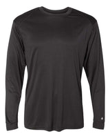 Badger 4004 Ultimate SoftLock Long Sleeve T-Shirt #color_Black